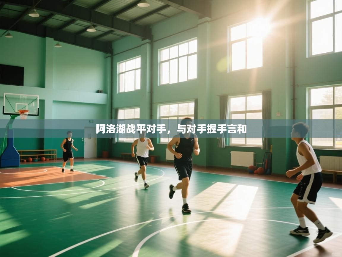 阿洛湖战平对手，与对手握手言和